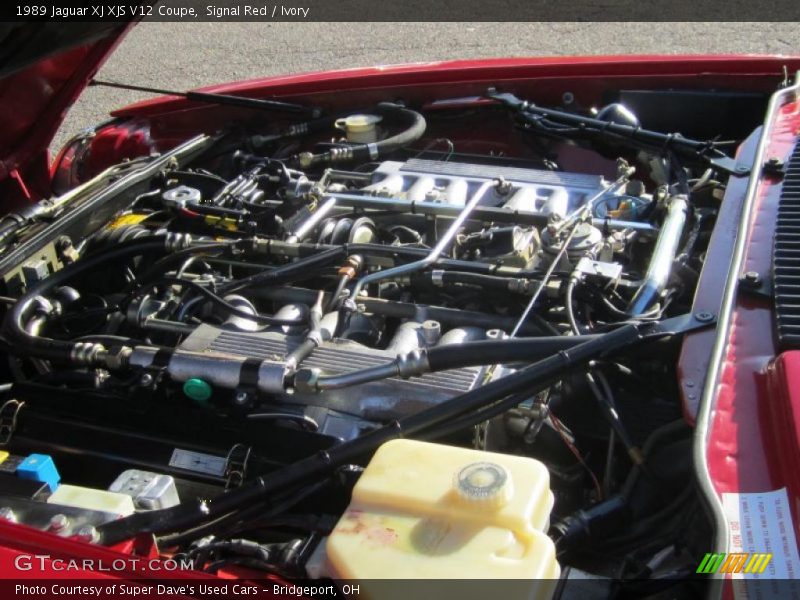  1989 XJ XJS V12 Coupe Engine - 5.3 Liter SOHC 24-Valve V12