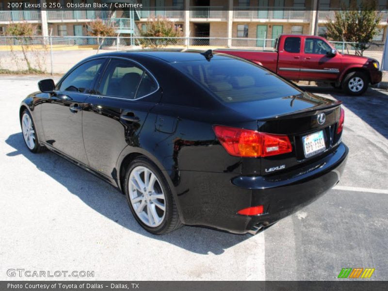 Obsidian Black / Cashmere 2007 Lexus IS 250