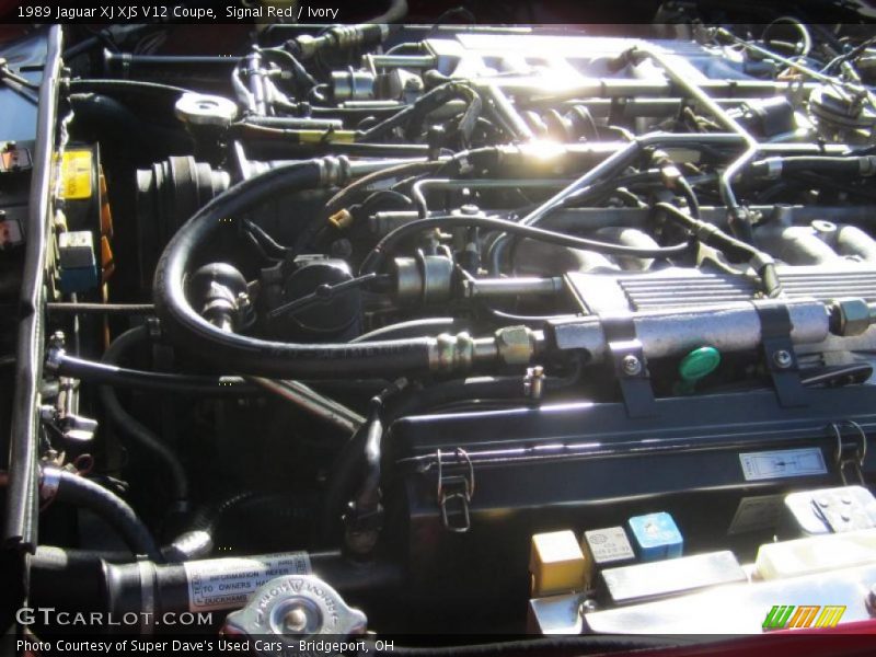  1989 XJ XJS V12 Coupe Engine - 5.3 Liter SOHC 24-Valve V12