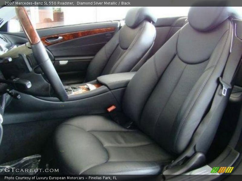  2007 SL 550 Roadster Black Interior