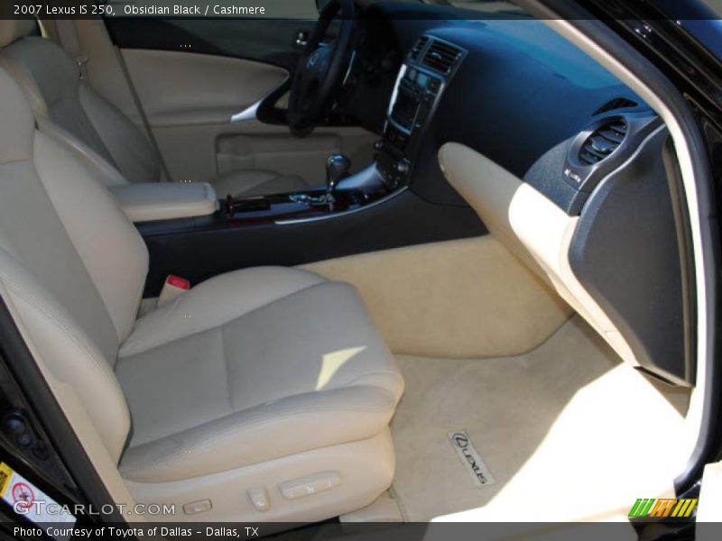 Obsidian Black / Cashmere 2007 Lexus IS 250