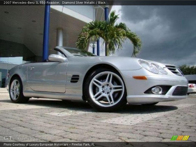 Front 3/4 View of 2007 SL 550 Roadster
