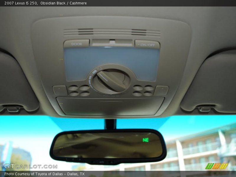 Obsidian Black / Cashmere 2007 Lexus IS 250