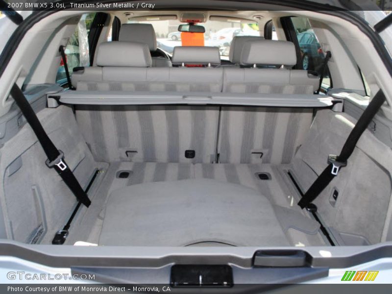 Titanium Silver Metallic / Gray 2007 BMW X5 3.0si