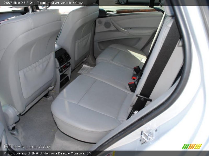 Titanium Silver Metallic / Gray 2007 BMW X5 3.0si