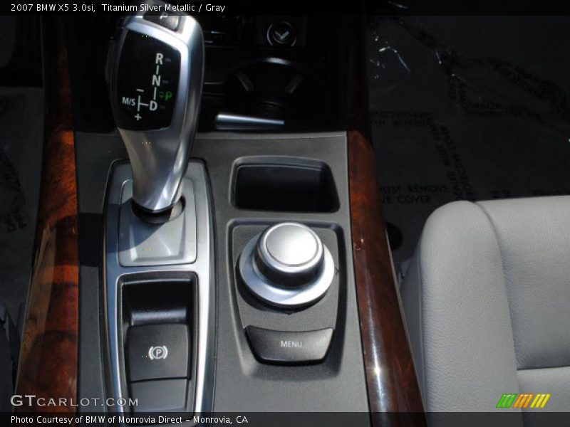 Titanium Silver Metallic / Gray 2007 BMW X5 3.0si