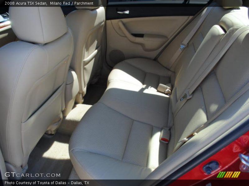 Milano Red / Parchment 2008 Acura TSX Sedan