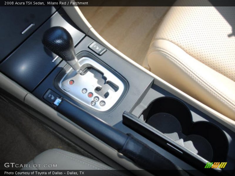 Milano Red / Parchment 2008 Acura TSX Sedan