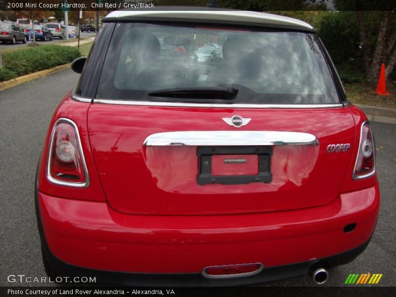 Chili Red / Grey/Black 2008 Mini Cooper Hardtop