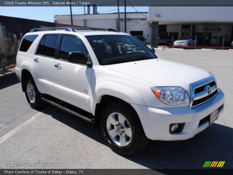 Natural White / Taupe 2008 Toyota 4Runner SR5