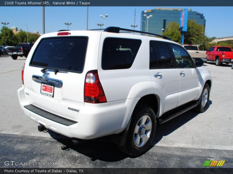 Natural White / Taupe 2008 Toyota 4Runner SR5