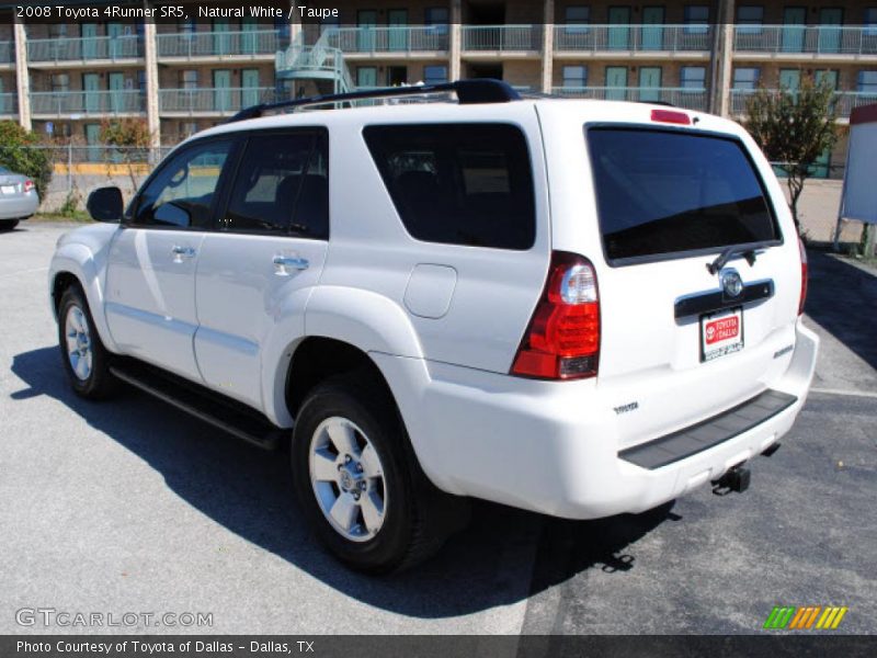 Natural White / Taupe 2008 Toyota 4Runner SR5