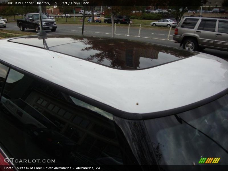 Chili Red / Grey/Black 2008 Mini Cooper Hardtop