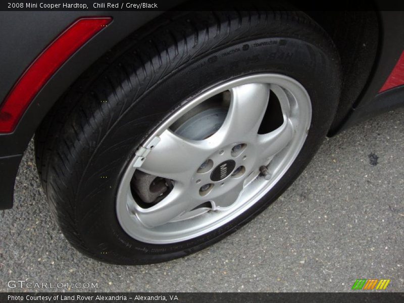 Chili Red / Grey/Black 2008 Mini Cooper Hardtop