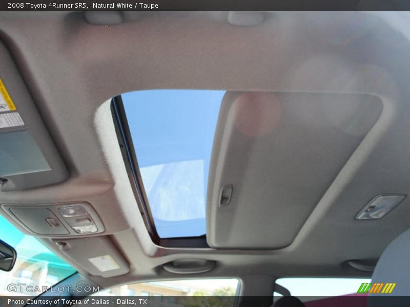 Natural White / Taupe 2008 Toyota 4Runner SR5