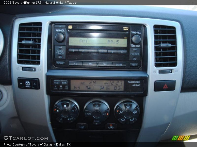 Natural White / Taupe 2008 Toyota 4Runner SR5