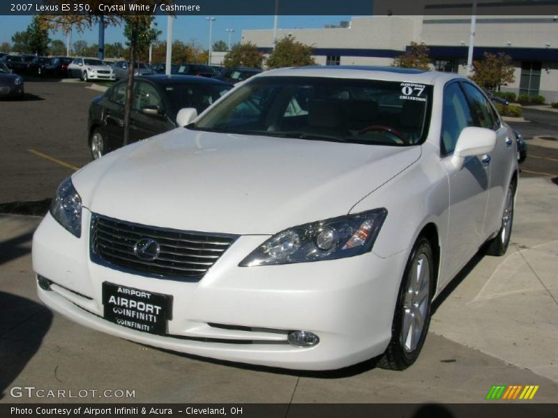 Crystal White / Cashmere 2007 Lexus ES 350