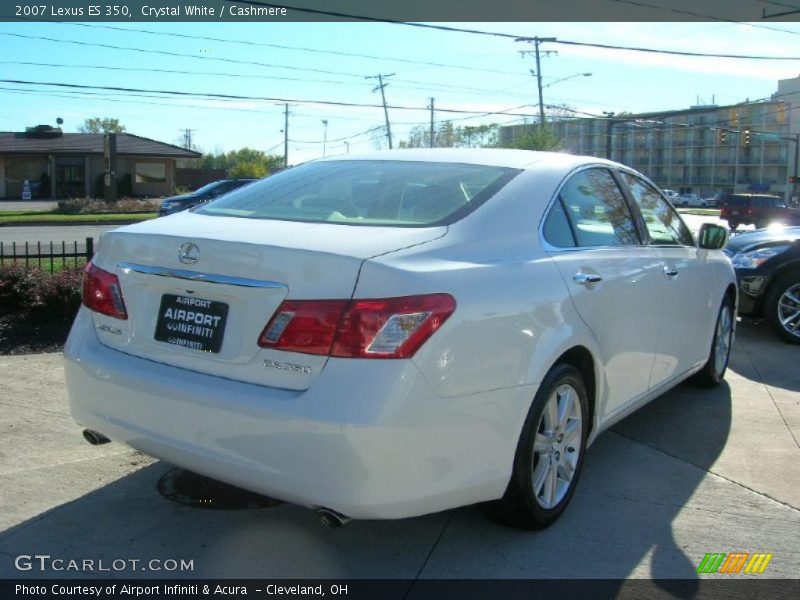 Crystal White / Cashmere 2007 Lexus ES 350