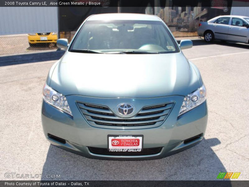 Aloe Green Metallic / Bisque 2008 Toyota Camry LE