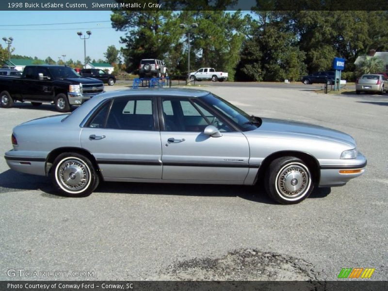 Silvermist Metallic / Gray 1998 Buick LeSabre Custom