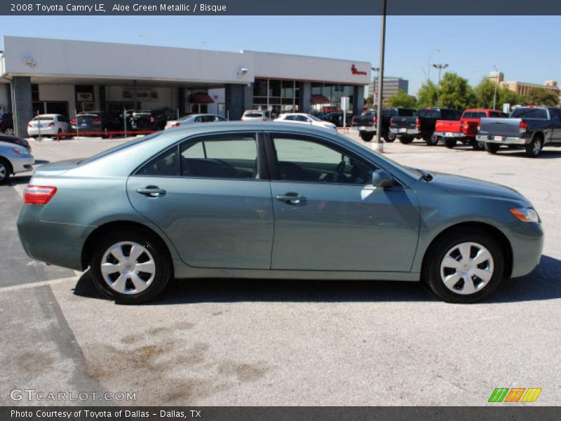Aloe Green Metallic / Bisque 2008 Toyota Camry LE