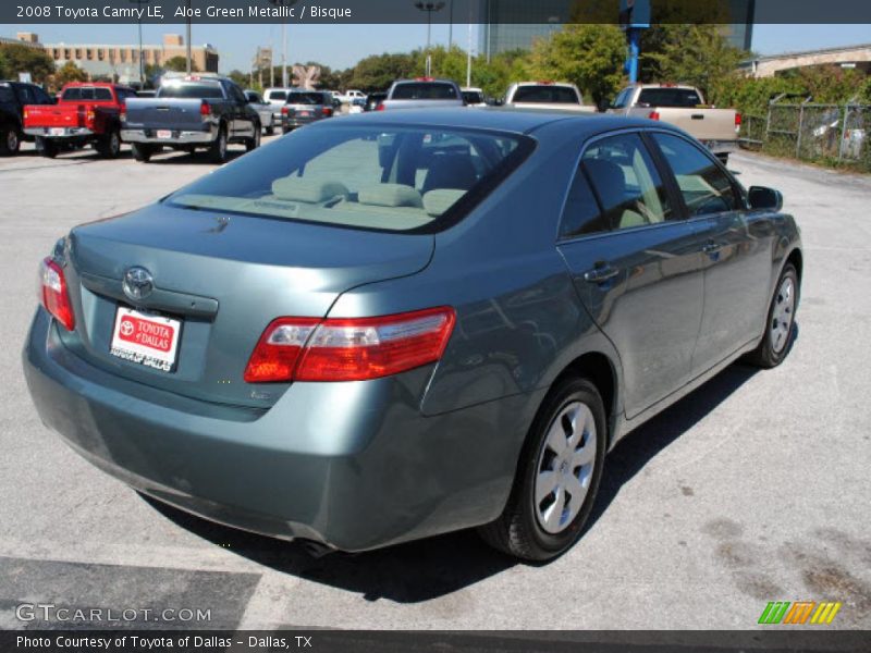 Aloe Green Metallic / Bisque 2008 Toyota Camry LE