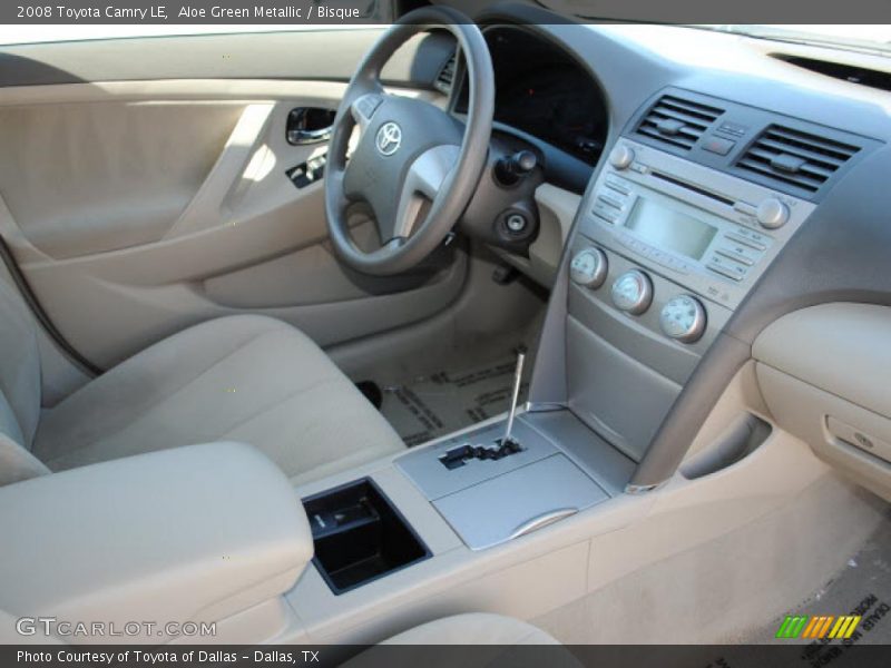 Aloe Green Metallic / Bisque 2008 Toyota Camry LE