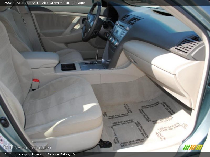 Aloe Green Metallic / Bisque 2008 Toyota Camry LE