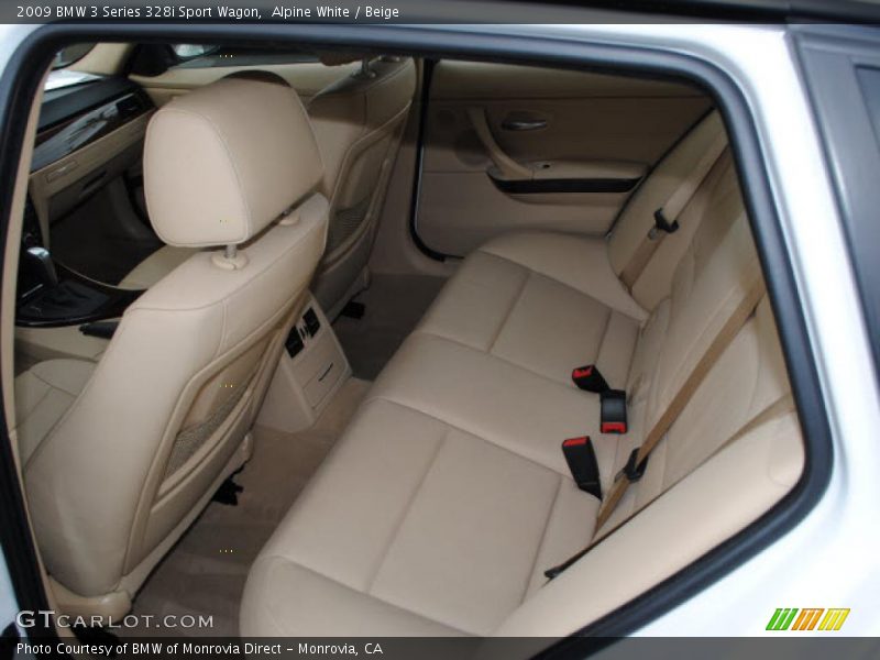  2009 3 Series 328i Sport Wagon Beige Interior