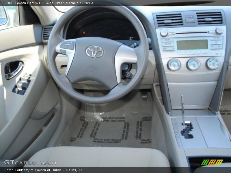 Aloe Green Metallic / Bisque 2008 Toyota Camry LE