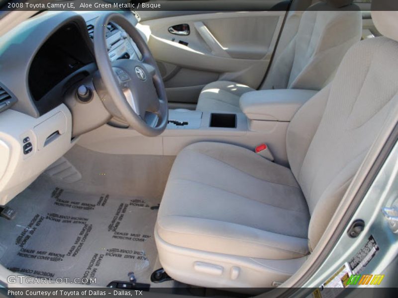 Aloe Green Metallic / Bisque 2008 Toyota Camry LE
