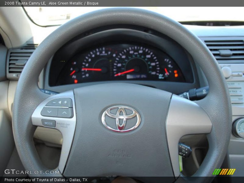 Aloe Green Metallic / Bisque 2008 Toyota Camry LE
