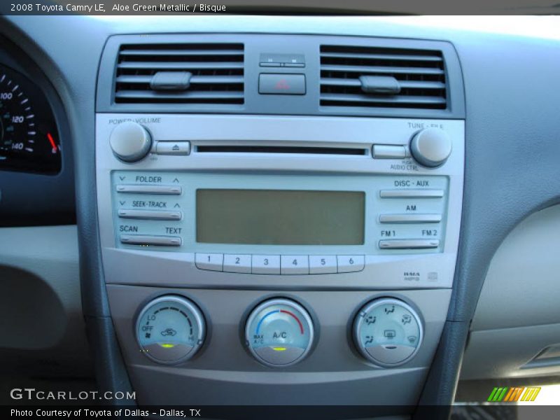 Aloe Green Metallic / Bisque 2008 Toyota Camry LE