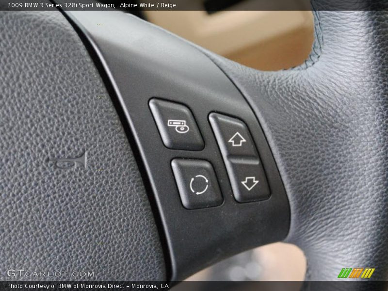Alpine White / Beige 2009 BMW 3 Series 328i Sport Wagon