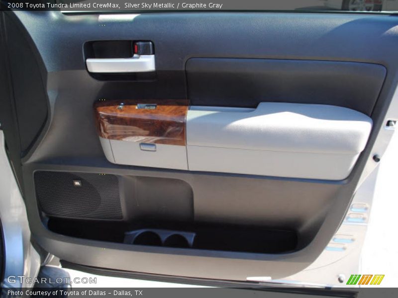 Silver Sky Metallic / Graphite Gray 2008 Toyota Tundra Limited CrewMax
