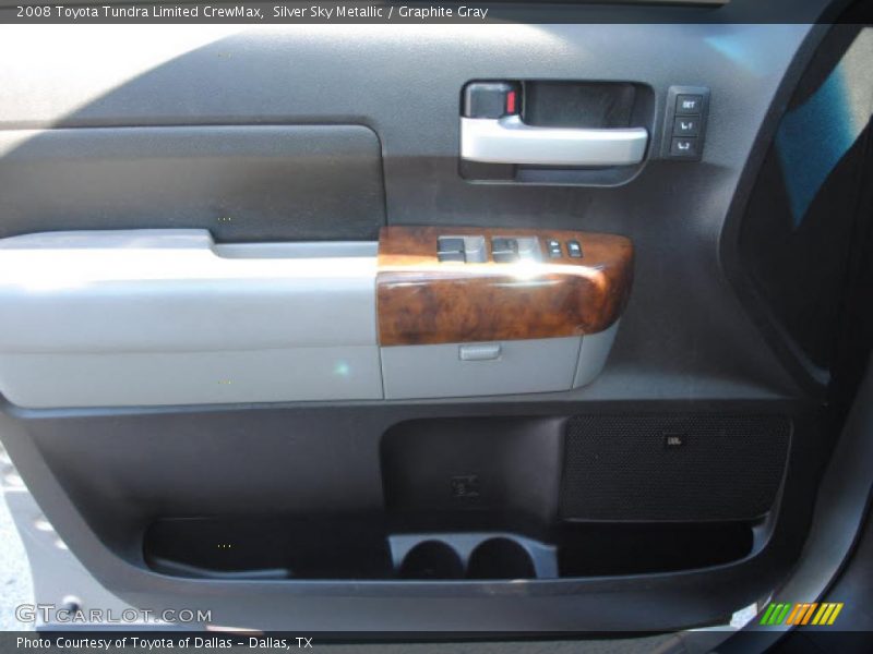 Silver Sky Metallic / Graphite Gray 2008 Toyota Tundra Limited CrewMax