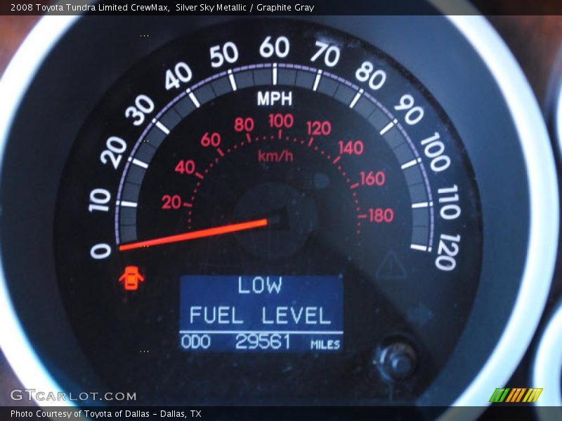 Silver Sky Metallic / Graphite Gray 2008 Toyota Tundra Limited CrewMax