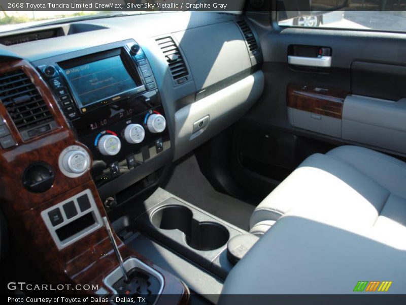 Silver Sky Metallic / Graphite Gray 2008 Toyota Tundra Limited CrewMax