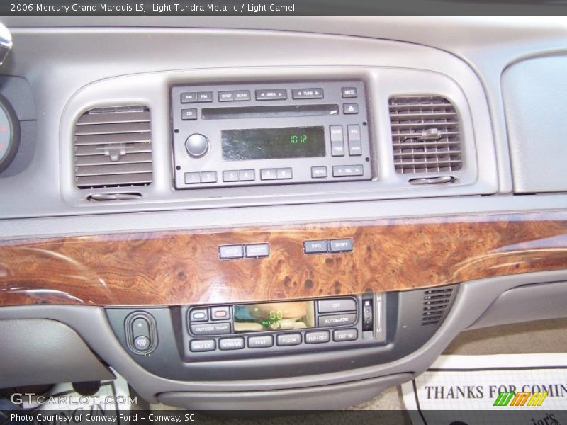 Controls of 2006 Grand Marquis LS