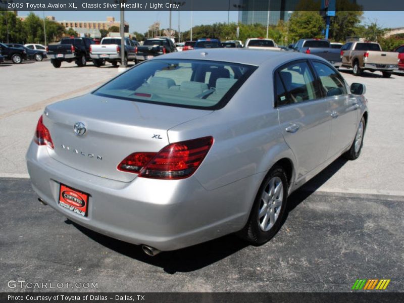 Classic Silver Metallic / Light Gray 2009 Toyota Avalon XL