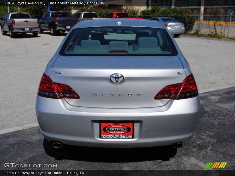 Classic Silver Metallic / Light Gray 2009 Toyota Avalon XL
