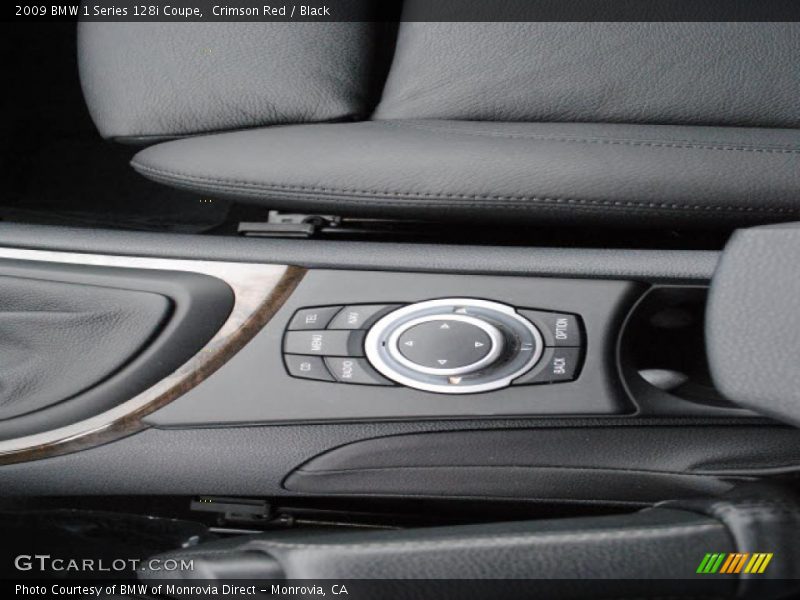 Crimson Red / Black 2009 BMW 1 Series 128i Coupe