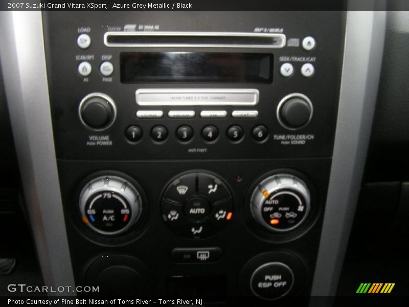 Controls of 2007 Grand Vitara XSport