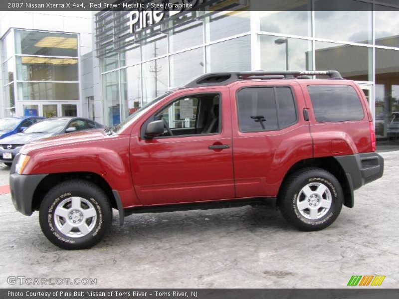 Red Brawn Metallic / Steel/Graphite 2007 Nissan Xterra X 4x4