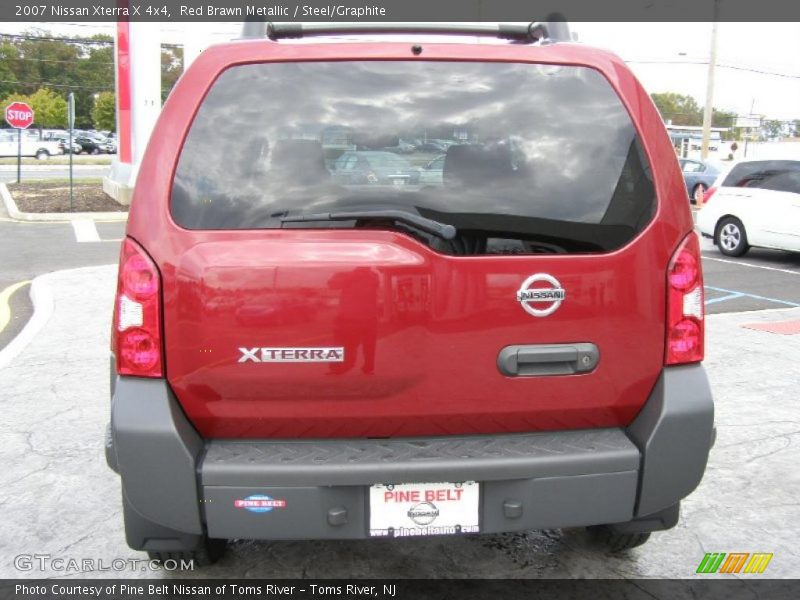 Red Brawn Metallic / Steel/Graphite 2007 Nissan Xterra X 4x4