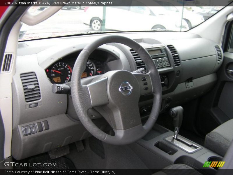 Red Brawn Metallic / Steel/Graphite 2007 Nissan Xterra X 4x4