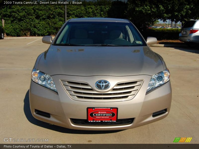 Desert Sand Metallic / Bisque 2009 Toyota Camry LE