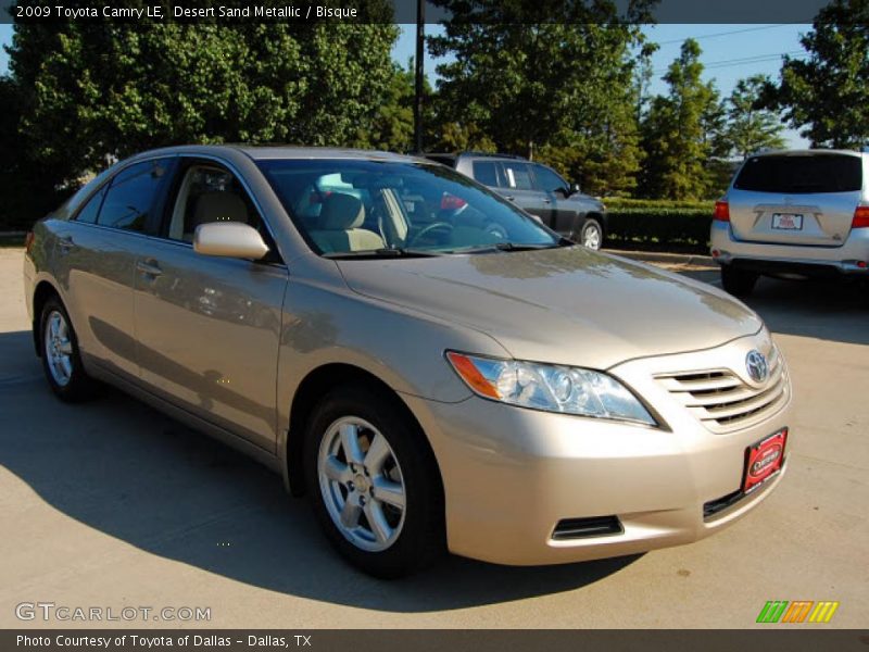 Desert Sand Metallic / Bisque 2009 Toyota Camry LE