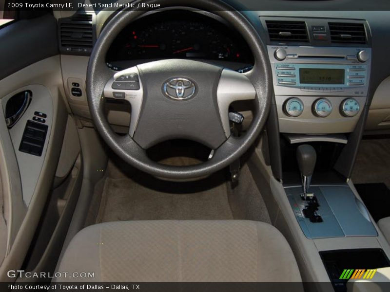 Desert Sand Metallic / Bisque 2009 Toyota Camry LE