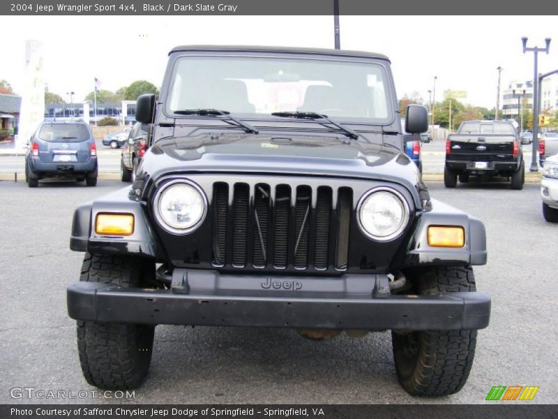 Black / Dark Slate Gray 2004 Jeep Wrangler Sport 4x4